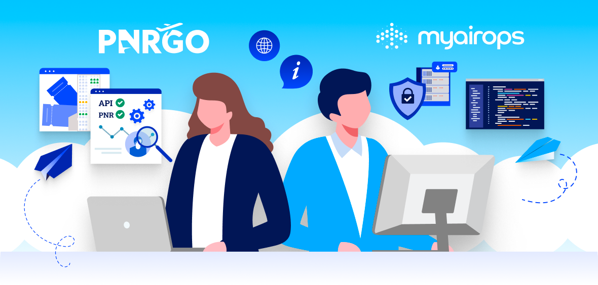 PnrGo and myairops© integration: Automating PAX and CREW data compliance within your aviation software